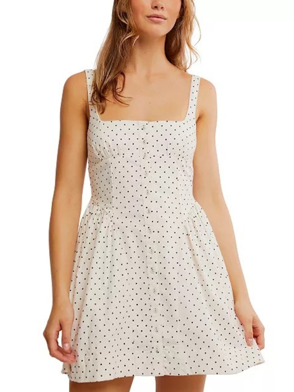 Free People Women's Polka Dot Astrid Mini Dress